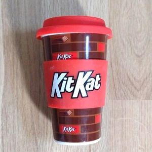 Kit Kat Hershey Mug with Silicone Cover New 14 Oz.
